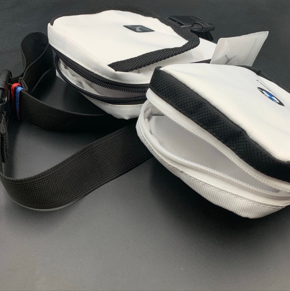 NWT Men's Puma x BMW Motorsport Double Portable Waist Bag - Picture 7 of 16